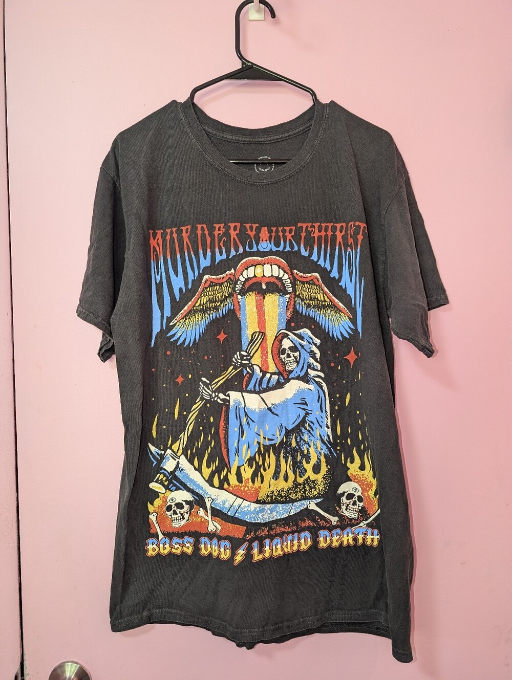 Liquid Death Water x Boss Dog Art T-Shirt